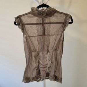 Mexx sleeveless lace top